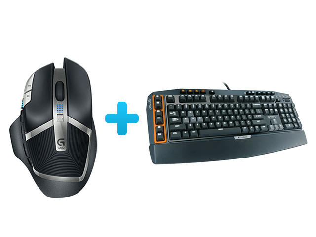 Мишки Logitech G602 + Logitech Gaming Keyboard G710+