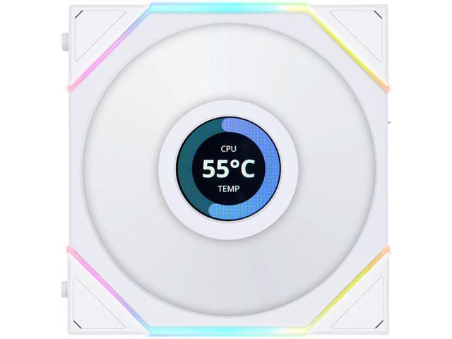 Вентилатори Lian Li UNI FAN TL LCD 120 Reverse Blade White