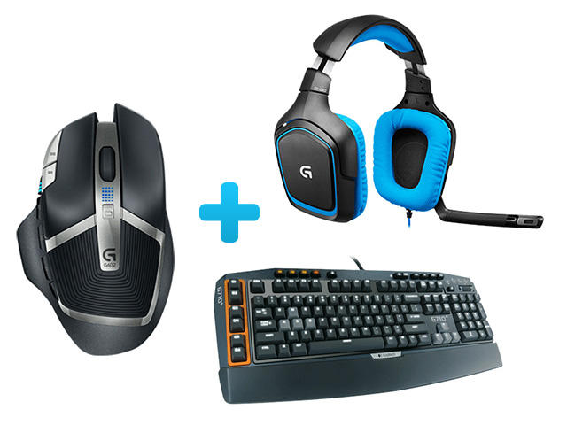 Мишки Logitech G602 + Logitech G430 + Keyboard G710+