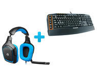 Клавиатури Logitech G430 + Logitech Gaming Keyboard G710+