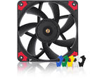 Вентилатори Noctua NF-A12x25 PWM chromax.black.swap