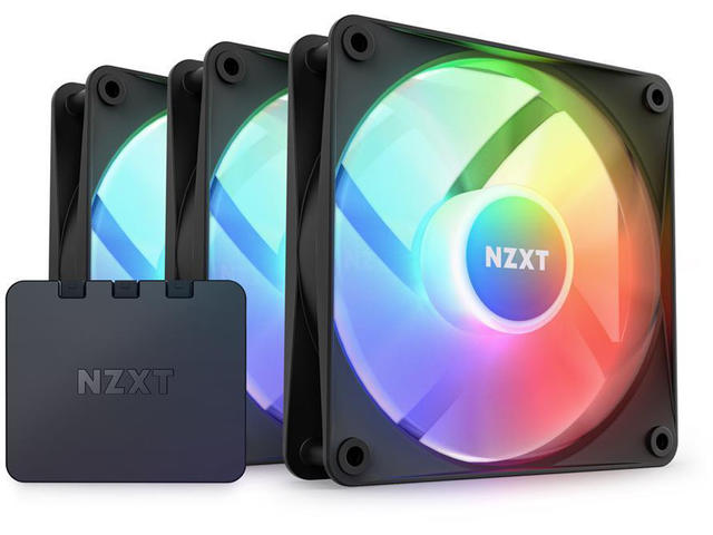 Вентилатори NZXT F120 RGB Core Fans Triple Pack Matte Black