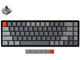 Клавиатури Keychron K6 Aluminum 65% Gateron Blue Switch RGB LED Gateron Blue Switch ABS