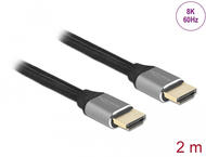 Кабели и Адаптери Delock HDMI кабел сив 2 метра