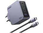 Зарядни устройства Ugreen 160W Nexode Pro 4-портово GaN Pd бързо зарядно устройство с USB C кабел