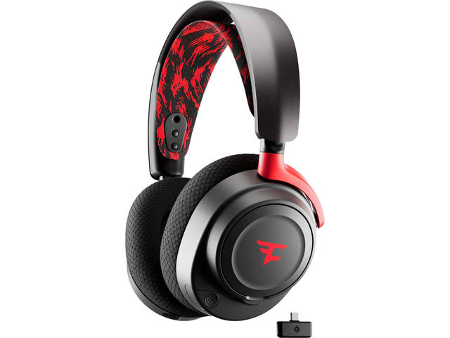 Слушалки SteelSeries Arctis Nova 7 Wireless Faze Clan Edition