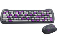 Клавиатури Canyon HSET-W6 Kitty Edition, Violet