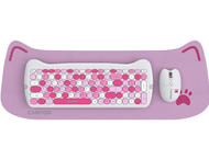 Клавиатури Canyon HSET-W6 Kitty Edition, Pink