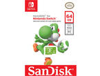 Карти памет 64GB SanDisk microSDXC card за Nintendo Switch