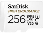 Карти памет 256GB SanDisk High Endurance microSDXC C10, U3, V30