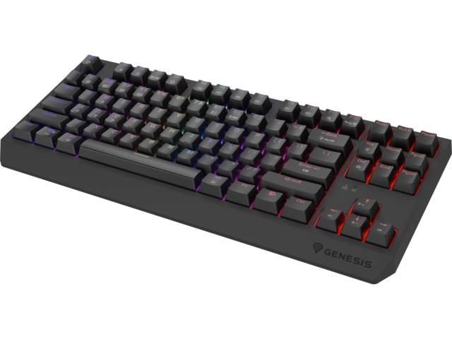Клавиатури Genesis Thor 230 TKL Wireless US Black, Outemu Panda