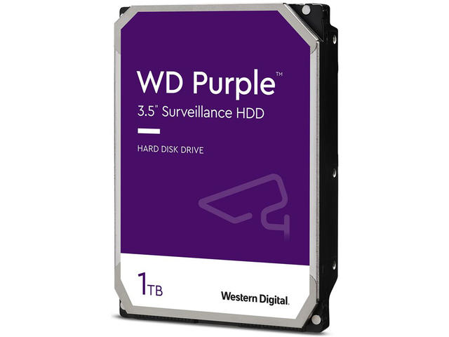 Твърди дискове 1TB Western Digital Purple Surveillance