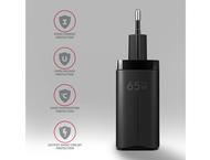 Зарядни устройства Axagon ACU-DPQ65 PD3.0 & QC4+ 3xOUTPUTS wall charger 65W