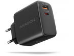 Зарядни устройства Axagon ACU-PQ45 PD3.0 & QC4+ 2xOUTPUTS wall charger 45W