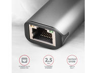 Кабели и Адаптери Axagon ADE-25RC SuperSpeed USB-C 2.5 gigabit ethernet