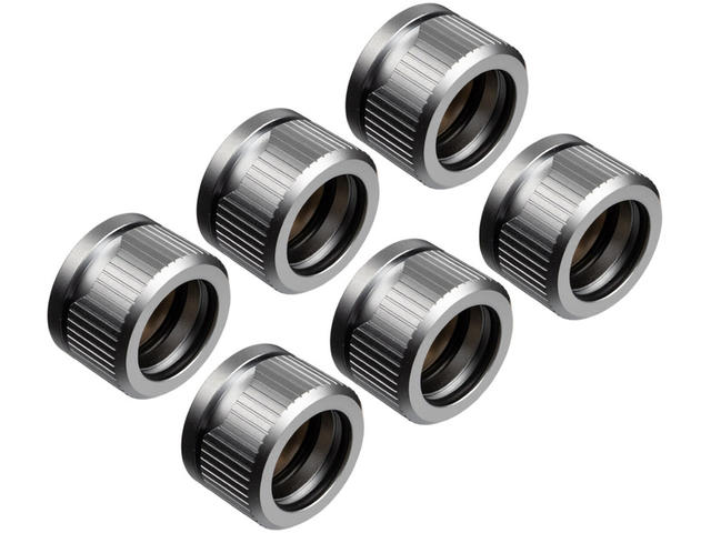 Фитинги EK-Quantum Torque 6-Pack HDC 16 - Satin Titanium