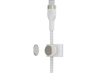 Кабели и Адаптери Belkin BoostCharge Pro Flex USB-C кабел с Lightning конектор, 1 метра, бял