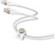 Кабели и Адаптери Belkin BoostCharge Pro Flex USB-C кабел с Lightning конектор, 1 метра, бял