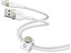 Кабели и Адаптери Belkin BoostCharge Pro Flex USB-A кабел с Lightning конектор, 3 метра, бял