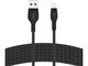 Кабели и Адаптери Belkin BoostCharge Pro Flex USB-A кабел с Lightning конектор, 3 метра, черен