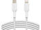 Кабели и Адаптери Belkin BoostCharge Braided USB-C към Lightning Cable , 2 метра, бял