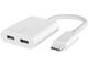 Кабели и Адаптери Belkin RockStar™ USB-C Audio + Charge Adapter, White