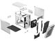 Кутии Fractal Design Torrent Nano White TG Clear Tint