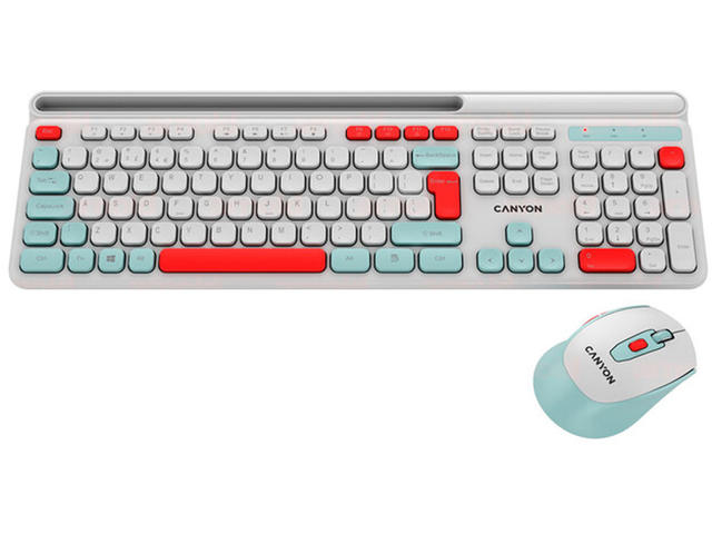 Клавиатури Canyon HSET-W5 CNS-HSETW5WT
