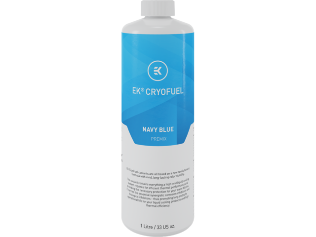 Течности EKWB EK-CryoFuel Navy Blue (Premix 1000mL)