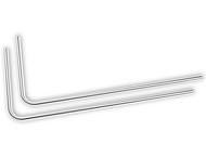 Тръби EK-Loop Metal Tube 16mm 0.8m Pre-Bent 90° - Nickel (2pcs)_new