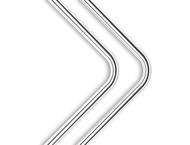 Тръби EK-Loop Metal Tube 16mm 0.8m Pre-Bent 90° - Nickel (2pcs)_new