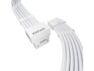 Кабели за компоненти 1stPlayer модулен кабел Custom Sleeved Modding Cable White - PCIe 5.0 12VHPWR M/M