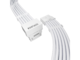 Кабели за компоненти 1stPlayer модулен кабел Custom Sleeved Modding Cable White - PCIe 5.0 12VHPWR M/M