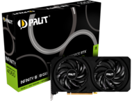 Видео карти Palit GeForce RTX 4060 Infinity 2 8GB
