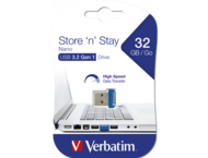 USB памети Verbatim USB 3.0 Nano Store 'N' Stay 32GB