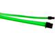 Кабели за компоненти 1stPlayer комплект удължителни кабели Custom Modding Cable Kit Neon Green