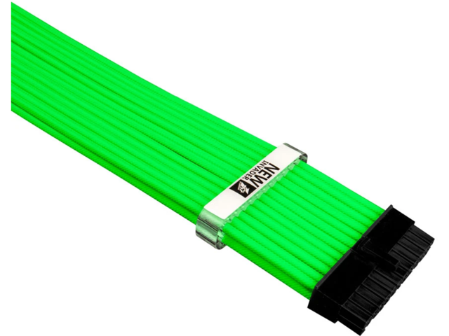 Кабели за компоненти 1stPlayer комплект удължителни кабели Custom Modding Cable Kit Neon Green