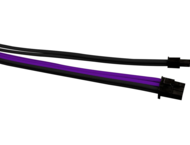 Кабели за компоненти 1stPlayer комплект удължителни кабели Custom Modding Cable Kit Black/Violet
