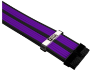 Кабели за компоненти 1stPlayer комплект удължителни кабели Custom Modding Cable Kit Black/Violet