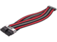 Кабели за компоненти 1stPlayer комплект удължителни кабели Custom Modding Cable Kit Black/Red/Gray