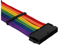 Кабели за компоненти 1stPlayer комплект удължителни кабели Custom Modding Cable Kit Rainbow
