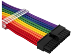 Кабели за компоненти 1stPlayer комплект удължителни кабели Custom Modding Cable Kit Rainbow