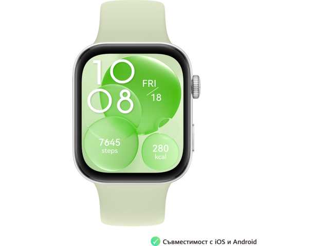 Смарт часовници Huawei Watch Fit 3 Green