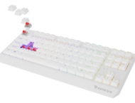 Клавиатури Genesis Thor 230 TKL Wireless US White, Outemu Red 
