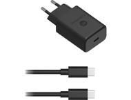 Зарядни устройства Mototola Wall Charger TurboPower 27W USB-C с кабел 1 метър, C-C