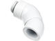 Фитинги Alphacool Eiszapfen Angle Adapter double-45° rotatable G1/4 outer thread to G1/4 inner thread - White