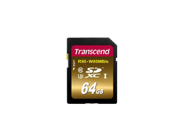 Карти памет 64GB SDXC карта Transcend Class 10