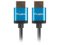 Кабели и Адаптери Lanberg HDMI M/M V2.0 1,8 м, 4K Slim, черен
