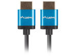 Кабели и Адаптери Lanberg HDMI M/M V2.0 1,8 м, 4K Slim, черен