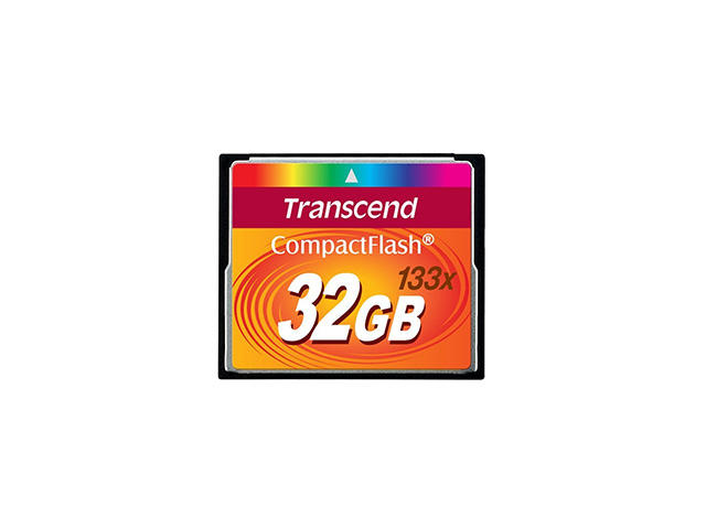 Карти памет 32GB CompactFlash Transcend Class 10 (133X)